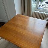 Scandinavian folding teak dining table