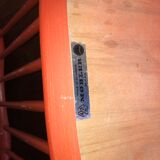 1950 foot compass desk and Scandinavian chair