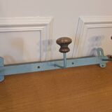 Vintage wall-mounted coat rack