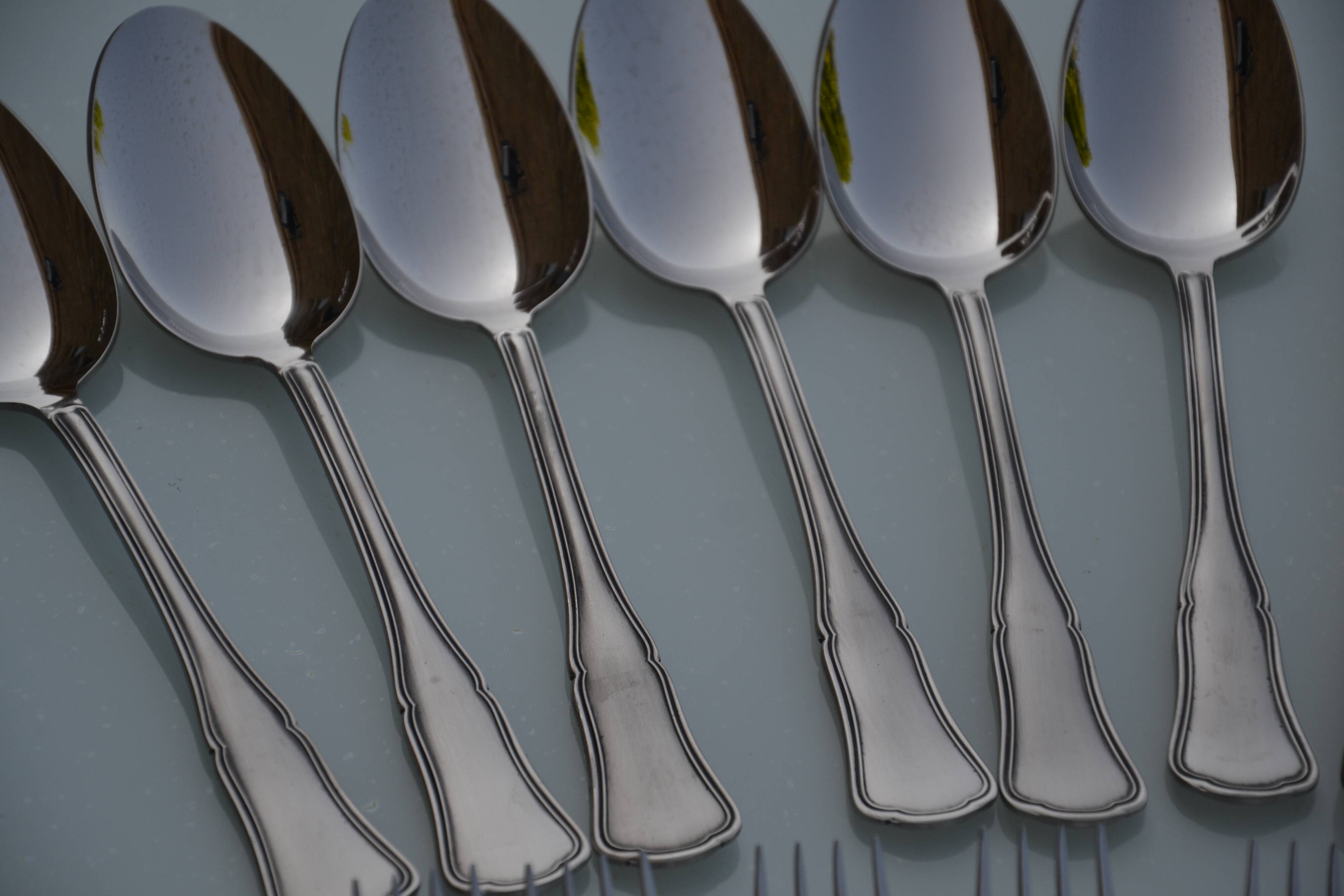 Set of knives, forks and soup spoons from Chabanne Cutlery