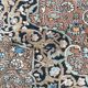 Former carpet Persian Kashan end done hand 134 X 208 CM