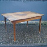 Solid oak farmhouse table