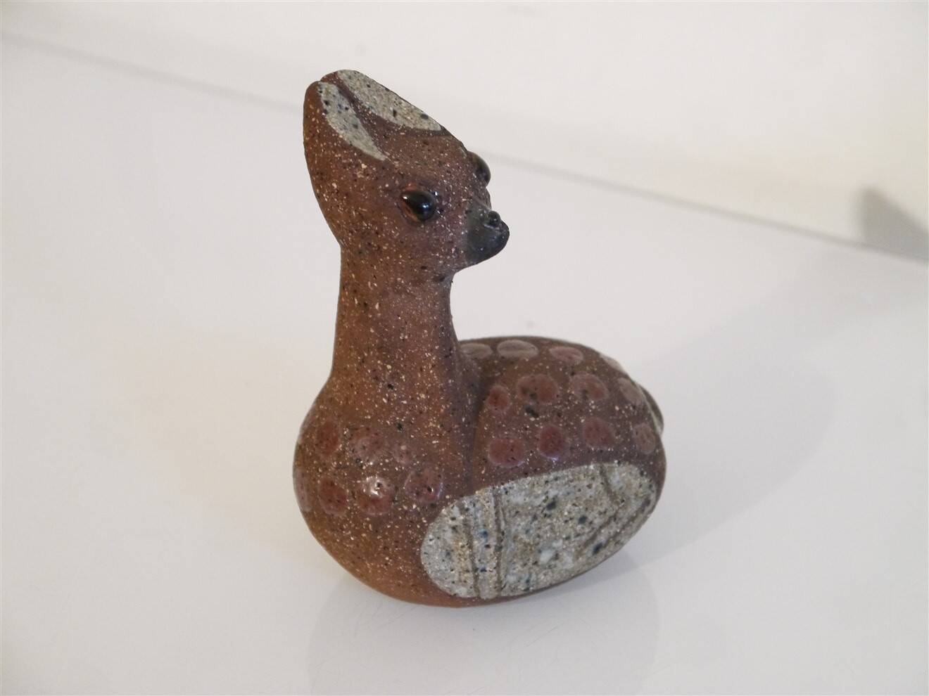 Ceramic doe by Thomas Hellstrom, 1960