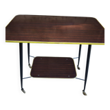 Rare vintage 60's / 70's side table - Retro industrial design