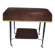 Rare table d'appoint vintage 60's / 70's - Design industriel rétro