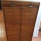 Double oak curtain binder