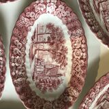 Set of 6 Memory Lane British Anchor dishes