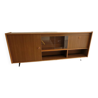 Vintage sideboard with compass feet, 1970