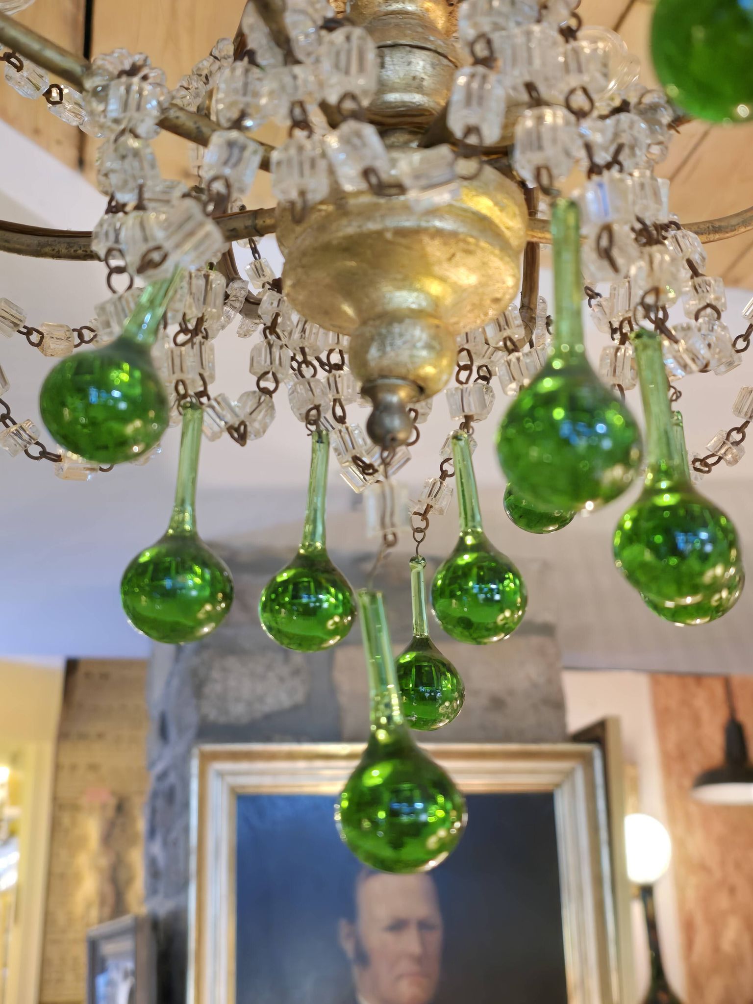 Lustre cage