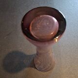 Artisanal violet vase