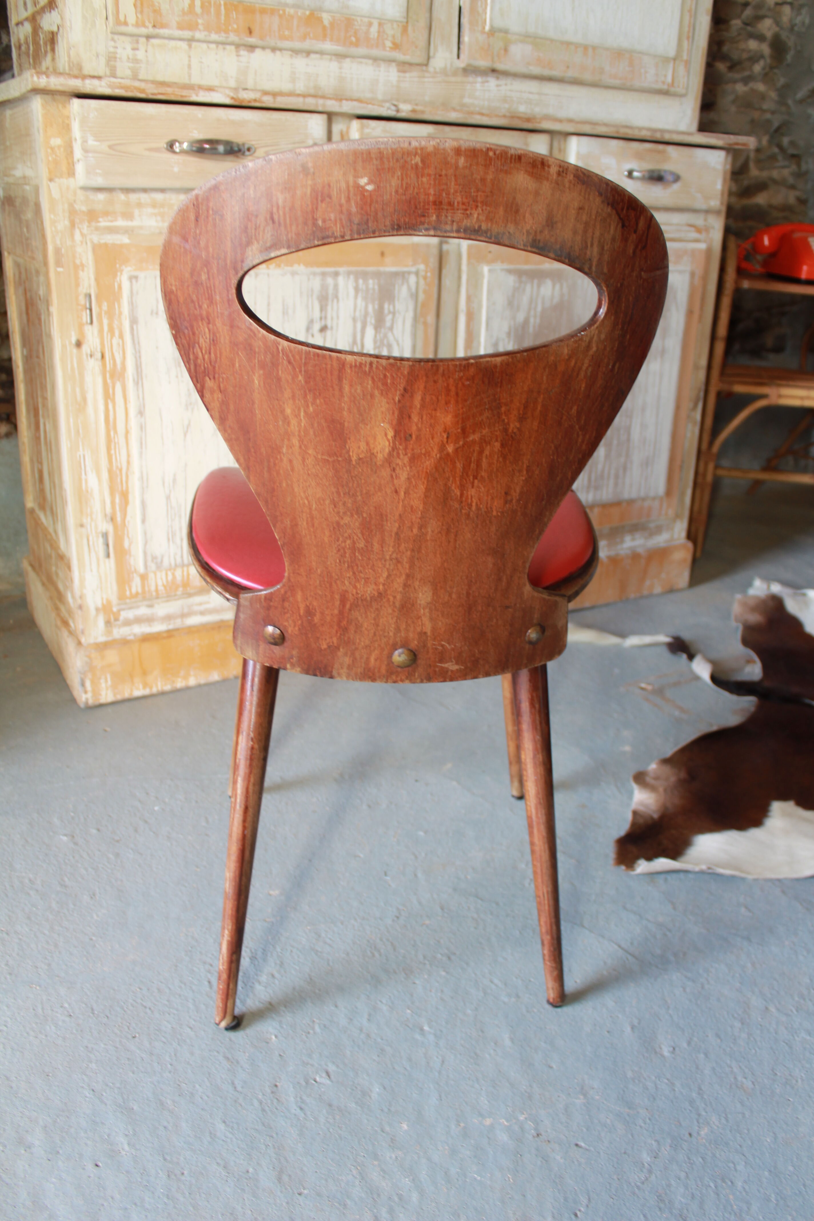 Baumann red chair - ant model