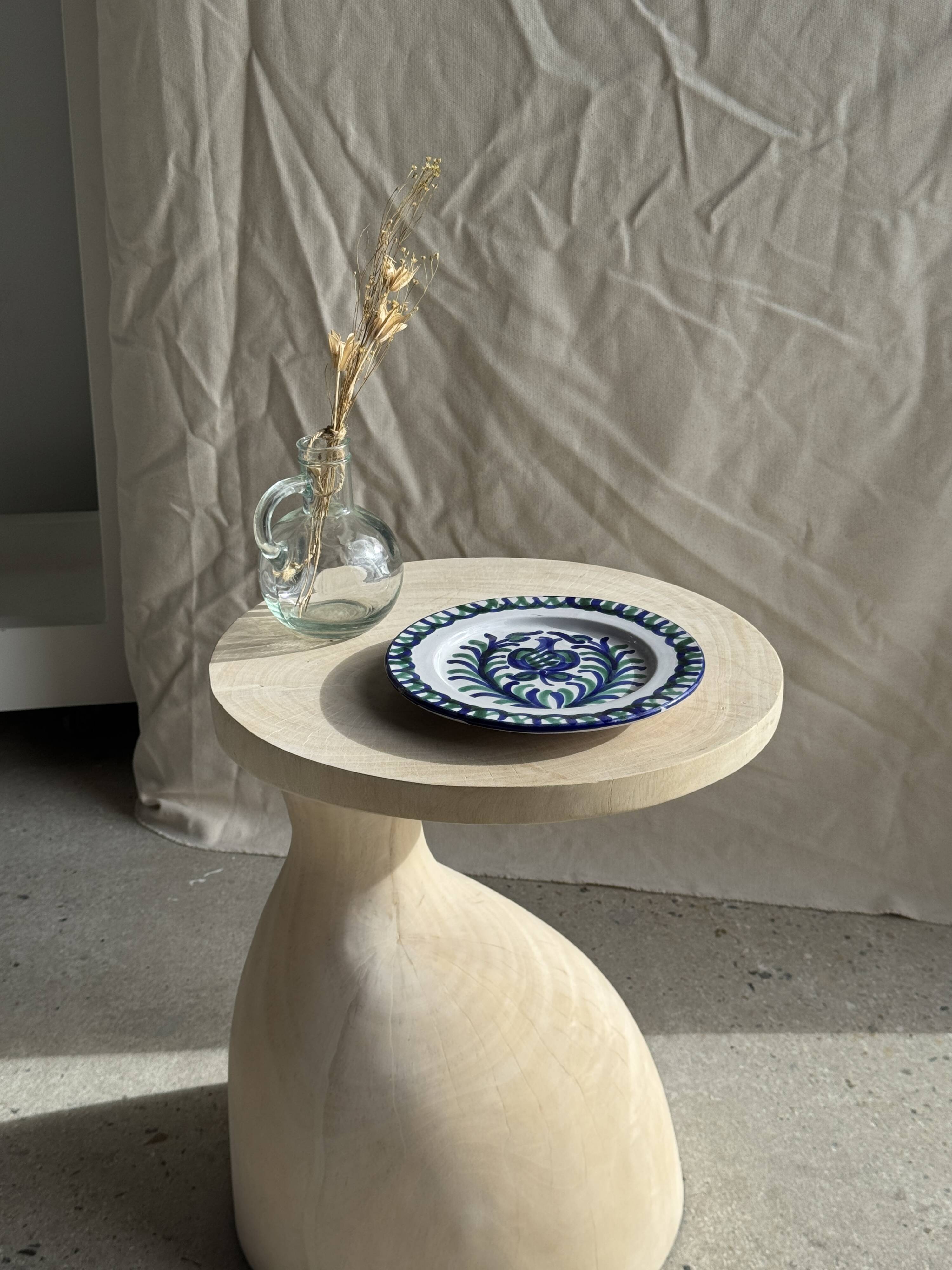 Mini round glass carafe D9 H14.5