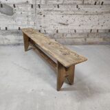 Pickled farm bench