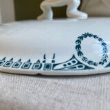 Tureen stamped new ceramic factories of North Saint Amand