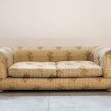 3-seater sofa and silk armchair, Tommaso Barbi, 1970