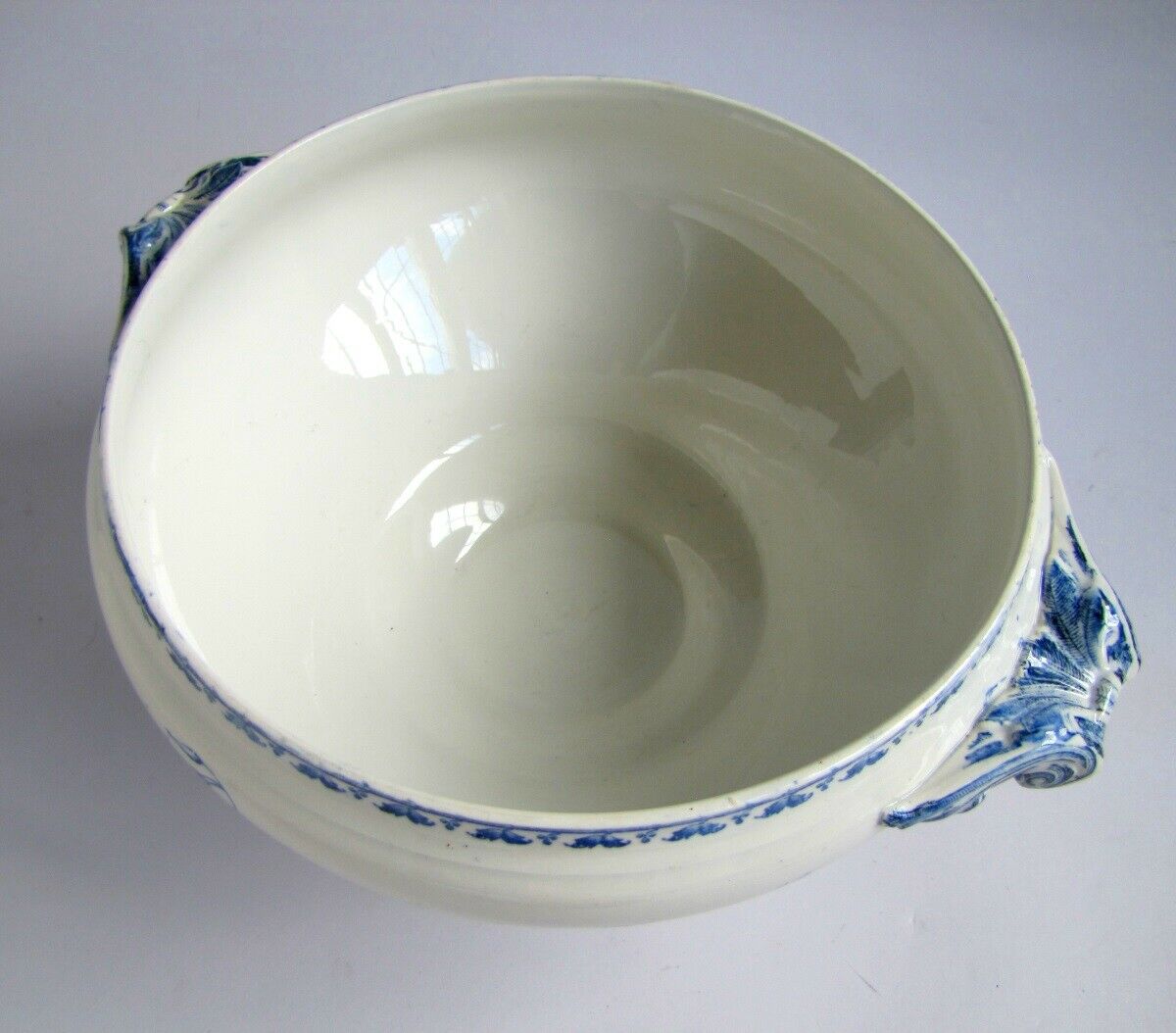 Soupière carmen in earthenware of sarreguemines