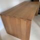 Contemporary solid oak desk
