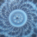 1930s opalescent glass art deco cut. Signed J Landier