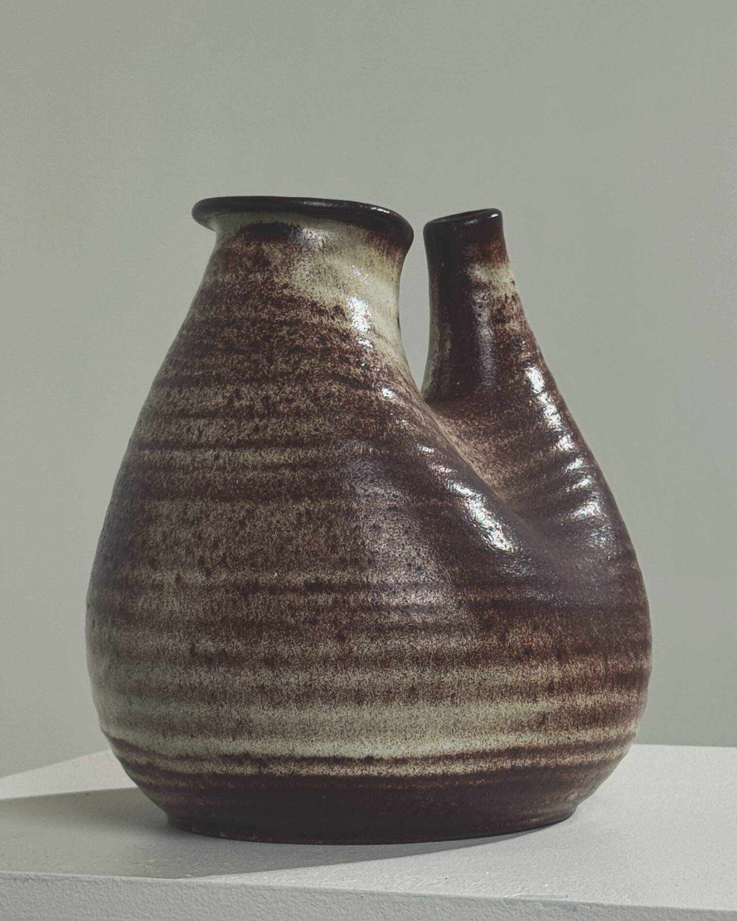 Rare Accolay zoomorphic vase, 1950