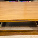 Coffee table to raise into a dining table