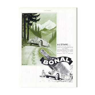 Vintage poster 30 years Bonal 30x40cm