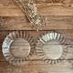 Vintage glass plates Lesieur Duralex Marguerite