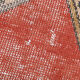 Tapis vintage turc rouge et beige 133x226cm