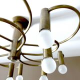 Large vintage architectural ceiling light