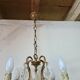 Bronze chandelier and stamps Louis XV