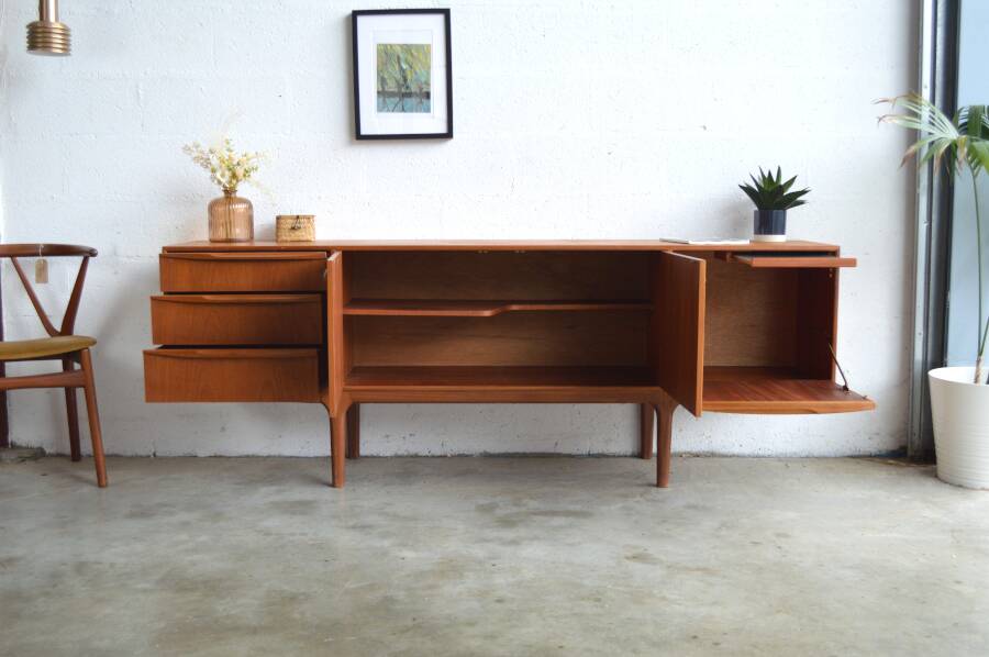 Teak sideboard by McIntosh 213 cm