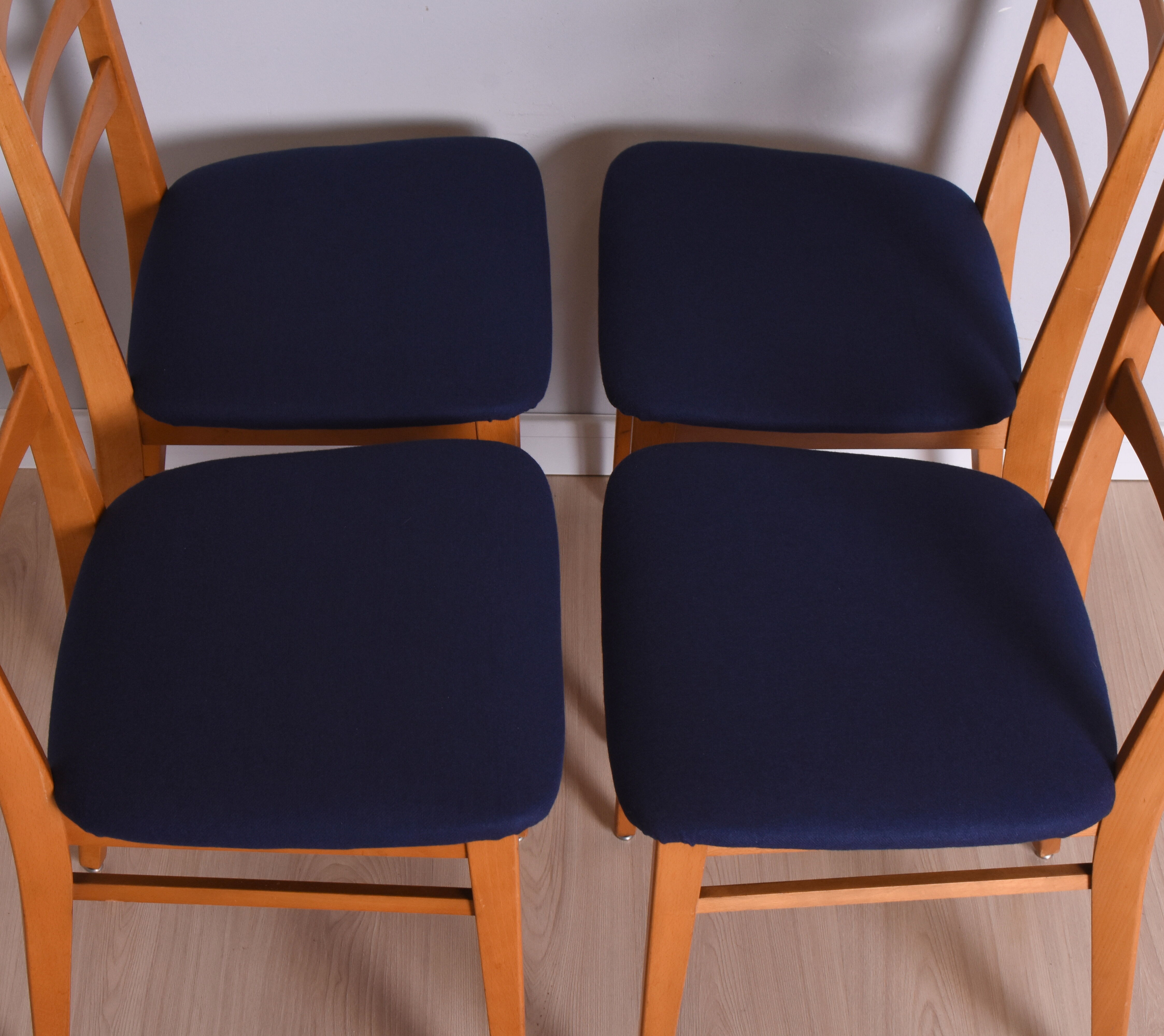 Set of Four Chairs, Germany, 1960s