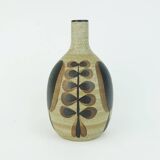 Vase vintage en céramique sgrafo moderne Peter Mueller années 1970 modèle 1976