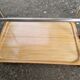 Vintage Textable folding rolling serving cart from the 1960s-70s