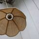 Suspension fleur en rafia