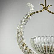 Murano chandelier by Ercole Barovier Barovier & Toso, Italy, 1930s