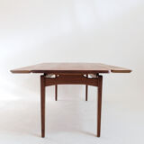 Scandinavian coffee table with extensions, 1960s