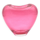 Vase coeur Deru design verre souflé
