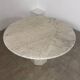 Old vintage Italian design marble table from the 70s