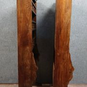 Rare pair of solid wood dressers - racks from the late 18th century