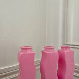 IKEA pink soliflore vases