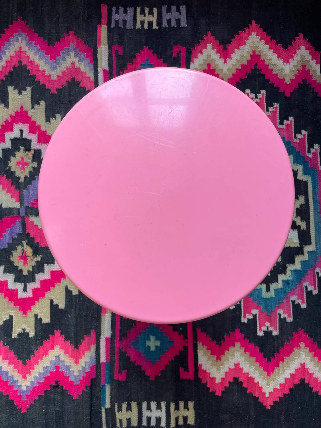 Old vintage Tam-Tam stool, 70´s