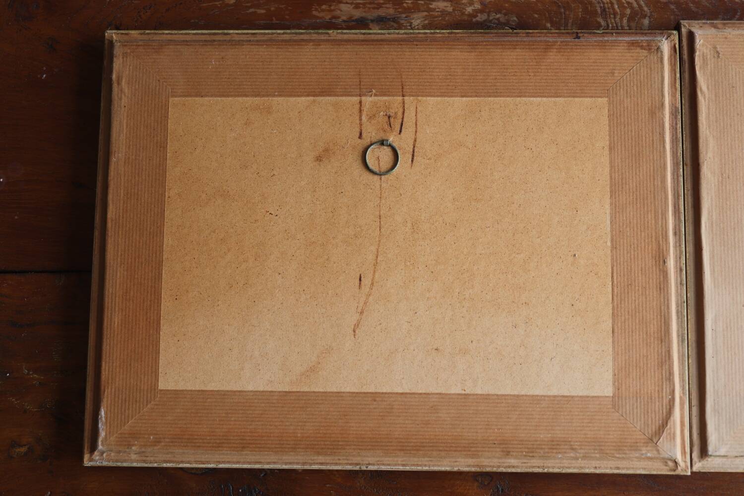 Framed watercolor - Still life with fruit (signed Lenot, 1945)