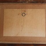 Framed watercolor - Still life with fruit (signed Lenot, 1945)