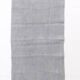 Light Gray Handmade Vintage Kilim Runner Rug, 62x192 Cm