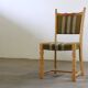 Chaises de salle à manger en chêne danois moderne brutaliste des années 1960 par Henning Kjærnulf