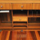 1970s secretary in walnut, Domicil Furnitures Denmark