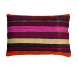 Vintage turkish kilim cushion cover, 30 x 50 cm