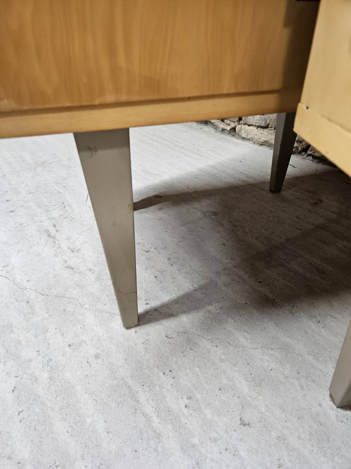 Pair of vintage 1960's bedside tables