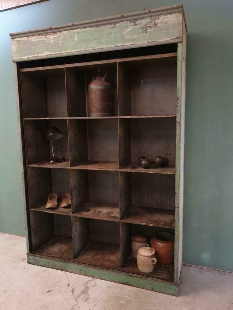 Industrial cupboard bookcase notary cupboard 1920 Strafor