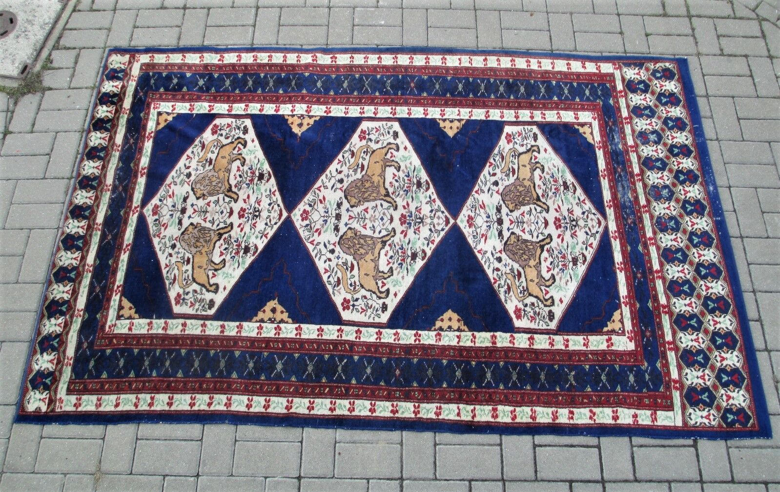 Carpet 233x145, Pakistan, 1960s